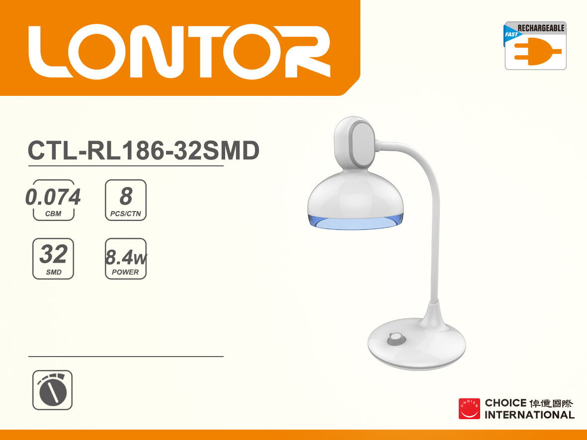 Reading Lamp CTL-RL186-32SMD